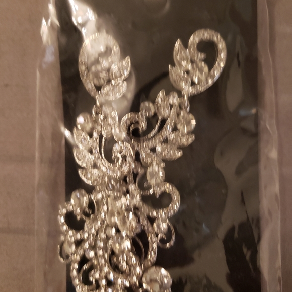 Hair clip and Earrings - Picture 2 of 3